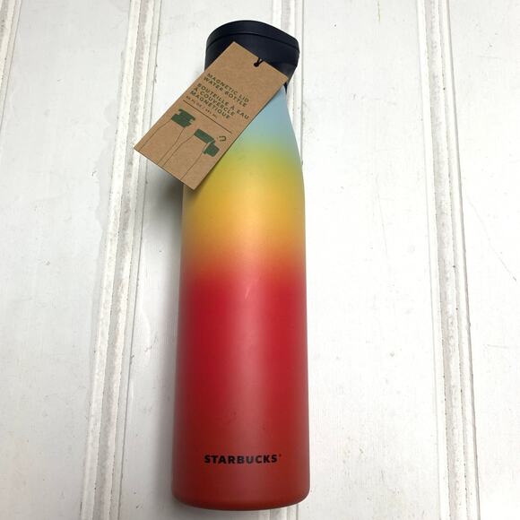 Starbucks Stainless Steel Rainbow Lid Water Bottle - Picture 8 of 11